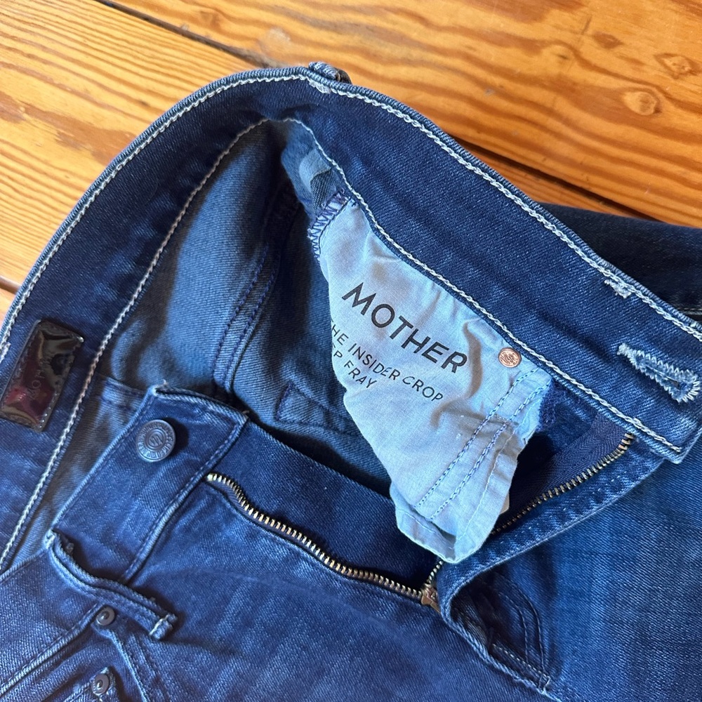 Cropped Mother Jeans